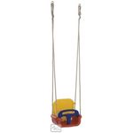 Jucarii, Copii si Bebe - Jucarii si jocuri - Jucarii de exterior - Spatii de joaca si accesorii - Leagan Growing PP-Rosu/Galben/Albastru  Rosu/Galben/Albastru - Infinity.ro