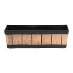 Casa si Gradina - Gradinarit si plante - Plante si ghivece - Ghivece si suporturi - Ghiveci pentru flori, Strend Pro, model efect lemn, 47 x 15 x 17 cm - Infinity.ro