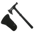 Casa si Gradina - Bucatarie si vesela - Vesela si tacamuri - Cutite si seturi de cutite - Set Cutit de vanatoare cu doua taisuri si doua Toporare Survivor, IdeallStore®, otel inoxidabil - Infinity.ro