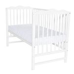 Casa si Gradina - Mobilier - Mobilier copii - Patuturi copii - Patut pentru bebelusi, 120×60 cm, Laura + Saltea Cocos - Infinity.ro