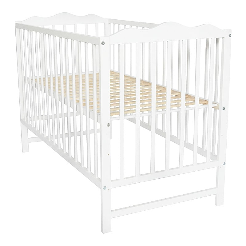 Casa si Gradina - Mobilier - Mobilier copii - Patuturi copii - Patut pentru bebelusi, 120×60 cm, Laura + Saltea Cocos - Infinity.ro