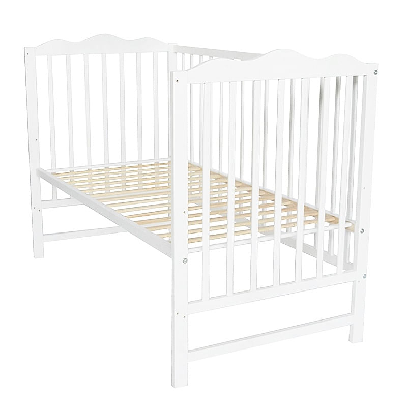 Casa si Gradina - Mobilier - Mobilier copii - Patuturi copii - Patut pentru bebelusi, 120×60 cm, Laura + Saltea Cocos - Infinity.ro