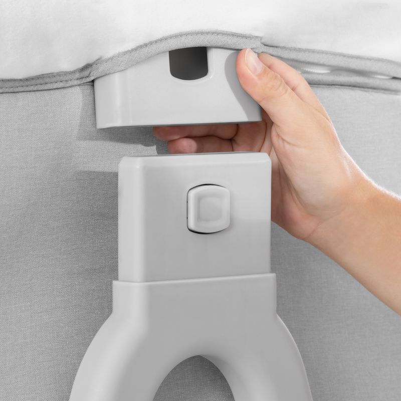 Casa si Gradina - Mobilier - Mobilier copii - Patuturi copii - Patut Hauck Co-Sleeping Face to Me 2, Melange Grey - Infinity.ro