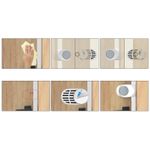 Casa si Gradina - Mobilier - Mobilier copii - Sisteme de siguranta - Set 2 buc Opritor de usa rotativ, pentru copii, SIPO Baby Safety - Infinity.ro