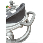 Jucarii, Copii si Bebe - Carucioare si articole de transport - Premergatoare - Premergator, Go Kart,3 in1, roti din silicon, muzical, cu salteluta si control parental, +6 luni, gri - Infinity.ro