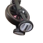 Sport si Outdoor/Ciclism/Biciclete pentru copii - Bicicleta Go Kart Day ,roti 10 inch ,cu pedale, pentru copii 2-3 ani , cu roti ajutatoare, pliabila,culoare roz - Infinity.ro