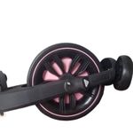 Sport si Outdoor/Ciclism/Biciclete pentru copii - Bicicleta Go Kart Day ,roti 10 inch ,cu pedale, pentru copii 2-3 ani , cu roti ajutatoare, pliabila,culoare roz - Infinity.ro