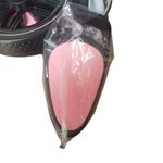 Sport si Outdoor/Ciclism/Biciclete pentru copii - Bicicleta Go Kart Day ,roti 10 inch ,cu pedale, pentru copii 2-3 ani , cu roti ajutatoare, pliabila,culoare roz - Infinity.ro