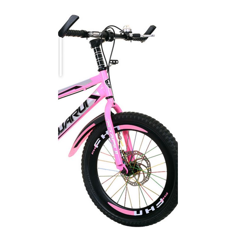 Sport si Outdoor - Ciclism - Biciclete pentru copii - Bicicleta Go Kart Ane,roti 20 inch ,frana pe disc,7 viteze,pentru copii 7-10 ani, culoare roz - Infinity.ro