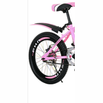 Sport si Outdoor - Ciclism - Biciclete pentru copii - Bicicleta Go Kart Ane,roti 20 inch ,frana pe disc,7 viteze,pentru copii 7-10 ani, culoare roz - Infinity.ro