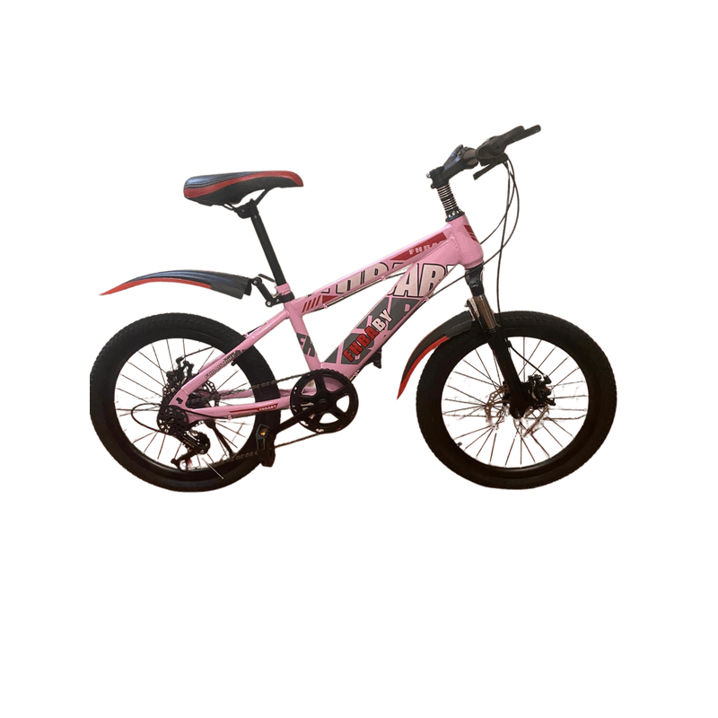 Sport si Outdoor - Ciclism - Biciclete pentru copii - Bicicleta Go Kart roti 20 inch ,frana pe disc,7 viteze,pentru copii 7-10 ani, culoare roz - Infinity.ro