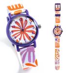 Fashion, accesorii si bijuterii - Copii - Accesorii copii - Bijuterii si ceasuri copii - Ceas de mana Djeco, Frunze colorate - Infinity.ro