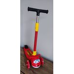 Sport si Outdoor - Role, trotinete si skateboard - Trotinete copii - Trotineta Go Kart Mereu in miscare model Fly, pliabila cu roti de silicn si lumini , rosu - Infinity.ro