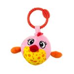 Jucarii, Copii si Bebe - Jucarii si jocuri - Jucarii bebelusi - Jucarii interactive bebelusi - Jucarie din plus pentru agatat, fosnaie si vibreaza, Baby Fish Pink - Infinity.ro