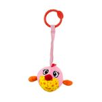 Jucarii, Copii si Bebe - Jucarii si jocuri - Jucarii bebelusi - Jucarii interactive bebelusi - Jucarie din plus pentru agatat, fosnaie si vibreaza, Baby Fish Pink - Infinity.ro