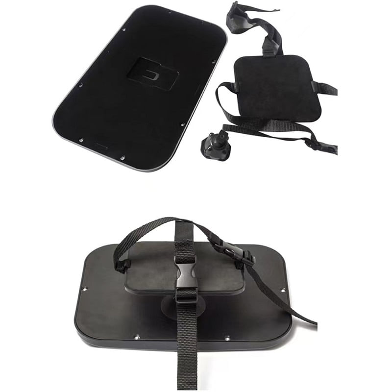 Jucarii, Copii si Bebe - Carucioare si articole de transport - Accesorii transport copii - Oglinda auto supraveghere bebe, Sipo, Fixare tetiera, Suport anti-alunecare, 360 grade, 30x20 cm, Negru - Infinity.ro