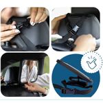 Jucarii, Copii si Bebe - Carucioare si articole de transport - Accesorii transport copii - Oglinda auto supraveghere bebe, Sipo, Fixare tetiera, Suport anti-alunecare, 360 grade, 30x20 cm, Negru - Infinity.ro