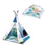 Jucarii, Copii si Bebe - Jucarii si jocuri - Jucarii de exterior - Casute si corturi copii - Cort de joaca cu salteluta de activitati 2in1 Adventure Boy - Infinity.ro