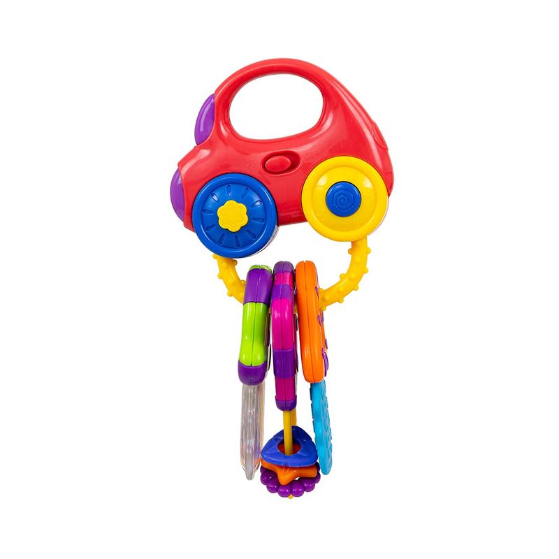 Jucarii, Copii si Bebe - Jucarii si jocuri - Jucarii bebelusi - Jucarii interactive bebelusi - Jucarie cu lumini si sunete Brum Brum Rattle Car - Infinity.ro