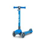 Sport si Outdoor - Role, trotinete si skateboard - Trotinete copii - Trotineta pliabila Milly Mally Boogie Blue, roti din silicon cu Led, platforma antiderapanta, greutate admisa 50 kg - Infinity.ro
