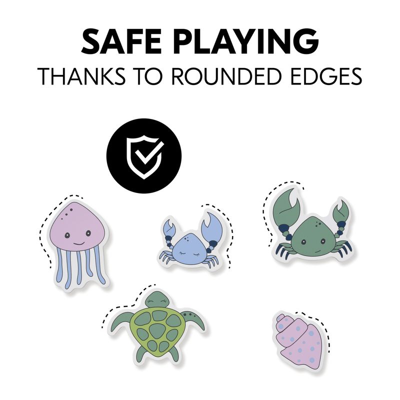 Jucarii, Copii si Bebe - Jucarii si jocuri - Jucarii bebelusi - Jucarii interactive bebelusi - Puzzle din lemn certificat FSC, Hauck, Sea - Infinity.ro