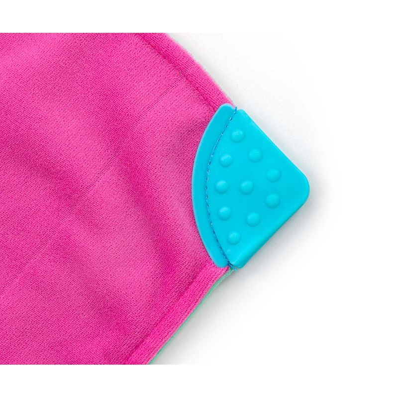 Jucarii, Copii si Bebe - Jucarii si jocuri - Jucarii bebelusi - Jucarii interactive bebelusi - Jucarie din plus, fosnaitoare si functie dentitie, Blanky Pink - Infinity.ro