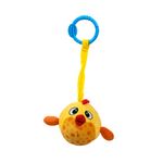 Jucarii, Copii si Bebe - Jucarii si jocuri - Jucarii bebelusi - Jucarii interactive bebelusi - Jucarie din plus pentru agatat, fosnaie si vibreaza, Baby Fish Yellow - Infinity.ro