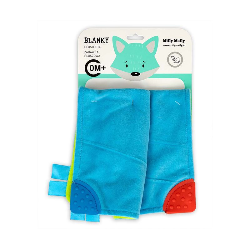 Jucarii, Copii si Bebe - Jucarii si jocuri - Jucarii bebelusi - Jucarii interactive bebelusi - Jucarie din plus, fosnaitoare si functie dentitie, Blanky Green - Infinity.ro