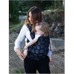 Jucarii, Copii si Bebe - Carucioare si articole de transport - Marsupii si hamuri bebe - Marsupiu ergonomic, Kinder Hop, Multi Soft, Dots Dark Grey - Infinity.ro