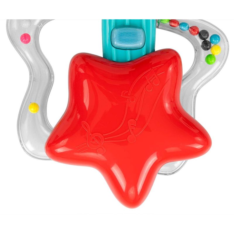 Jucarii, Copii si Bebe - Jucarii si jocuri - Jucarii bebelusi - Jucarii interactive bebelusi - Jucarie cu lumini si sunete Rock Star Red - Infinity.ro