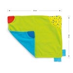 Jucarii, Copii si Bebe - Jucarii si jocuri - Jucarii bebelusi - Jucarii interactive bebelusi - Jucarie din plus, fosnaitoare si functie dentitie, Blanky Green - Infinity.ro