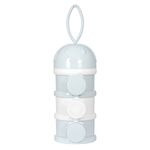 Jucarii, Copii si Bebe - Hrana si alaptare - Biberoane, suzete si accesorii hranire - Articole hranire bebelusi - Recipient pentru lapte praf cu 3 compartimente Milk Powder Blue - Infinity.ro