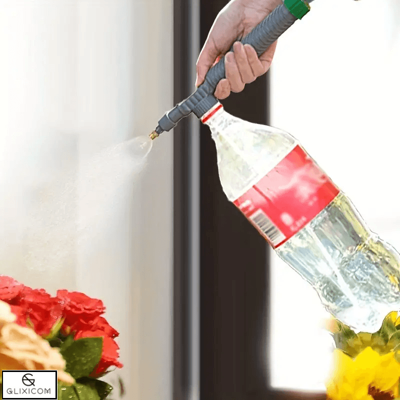 Casa si Gradina - Gradinarit si plante - Instalatii si accesorii pentru irigatii - Furtunuri de gradina si accesorii - Pulverizator Apa si Alte Lichide sub Presiune pentru Sticle si Recipiente 2 Moduri de Folosire 30 cm G Glixicom® - Infinity.ro