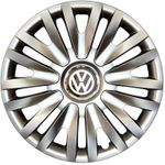 Auto si Moto/Anvelope si jante/Accesorii roti/Capace roti - Set 4 Capace Roti Kerime R16, Potrivite Jantelor de 16 inch, Pentru VW Volkswagen, Model 412 - Infinity.ro