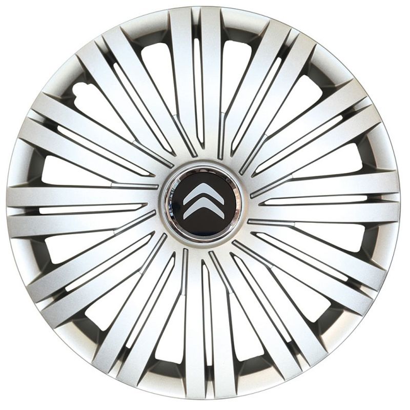 Auto si Moto - Anvelope si jante - Accesorii roti - Capace roti - Set 4 Capace Roti Kerime R15, Potrivite Jantelor de 15 inch, Pentru Citroen, Model 339 - Infinity.ro