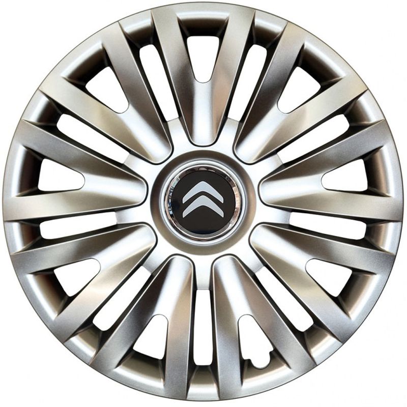 Auto si Moto - Anvelope si jante - Accesorii roti - Capace roti - Set 4 Capace Roti Kerime R15, Potrivite Jantelor de 15 inch, Pentru Citroen, Model 313 - Infinity.ro