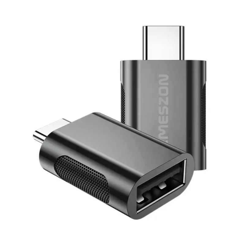 Laptop, Telefoane si Tablete - Telefoane mobile si accesorii - Accesorii Telefoane - Cabluri si adaptoare telefoane - Adaptor cablu Conversie OTG USB 3.1 la Type-C, Emeszon®, transfer date pana la 10Gbps, converteste USB Type C, negru - Infinity.ro