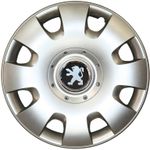 Auto si Moto/Anvelope si jante/Accesorii roti/Capace roti - Set 4 Capace Roti Kerime R14, Potrivite Jantelor de 14 inch, Pentru Peugeot, Model 209 - Infinity.ro