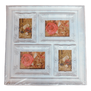 Rama foto colaj cu 4 fotografii 52 x 52 cm