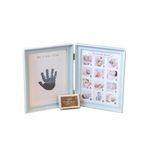 Casa si Gradina - Decoratiuni - Decoratiuni perete - Rama My First Year cu amprenta, Albastru - Infinity.ro