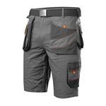 Casa si Gradina - Constructii - Echipamente de lucru - Imbracaminte protectia muncii - Pantaloni scurti de lucru slim fit, bumbac, marimea L/52, NEO - Infinity.ro