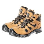 Casa si Gradina - Constructii - Echipamente de lucru - Incaltaminte protectia muncii - Bocanci de lucru, S3, SRC, protectie compozit, piele nabuc, marimea 45, NEO - Infinity.ro