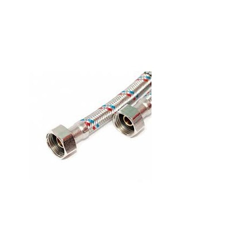 Auto si Moto - Piese auto si accesorii - Piese auto - Racorduri si furtune - Racord flexibil, Melscher, 1/2 - 1/2.60 cm, inox, cromat - Infinity.ro