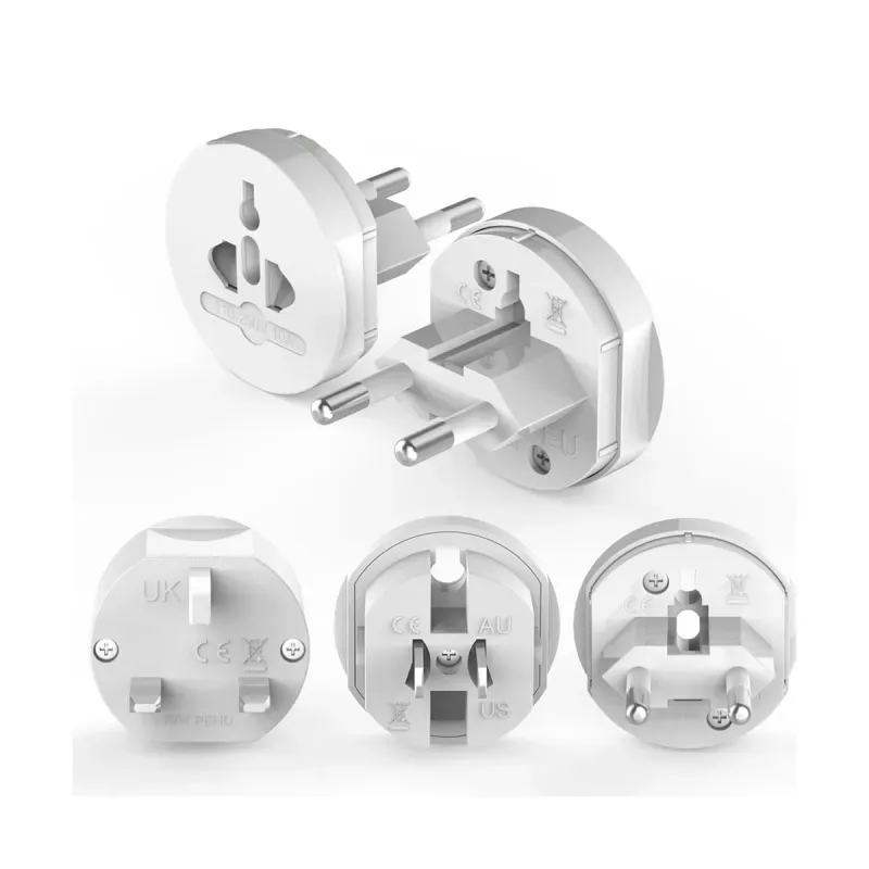 Casa si Gradina - Electrice - Accesorii electrice - Accesorii prize si intrerupatoare - Adaptor de Priza Universal, Ntonpower, pentru calatorie in EU, US, UK, AU, SUA, adaptor priza retea electrica, Negru - Infinity.ro