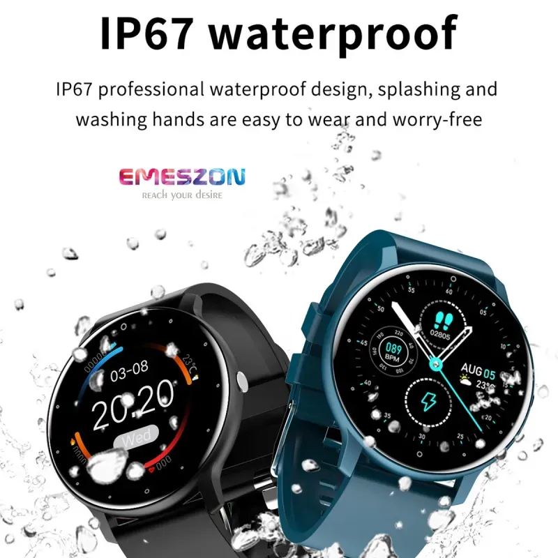 Laptop, Telefoane si Tablete - Wearables si gadgeturi - Wearables - Smartwatch-uri - Ceas Smartwatch si bratara fitness, Emeszon® A23 Bluetooth Notificari social media Monitorizare activitati fizice, negru - Infinity.ro