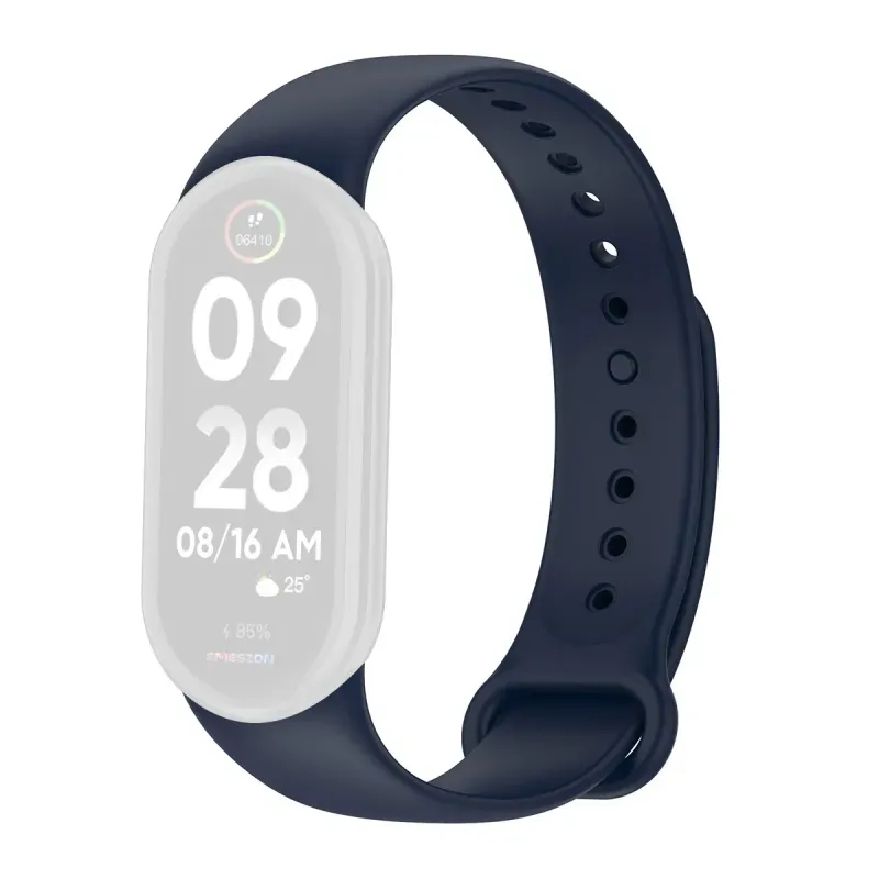 Laptop, Telefoane si Tablete - Wearables si gadgeturi - Wearables - Smartwatch-uri - Bratara Smart Fitness Tracker Emeszon® Oximetru Pedometru Cardio Calorii Apeluri Mesaje M8 + Bonus Curea Albastra, negru - Infinity.ro