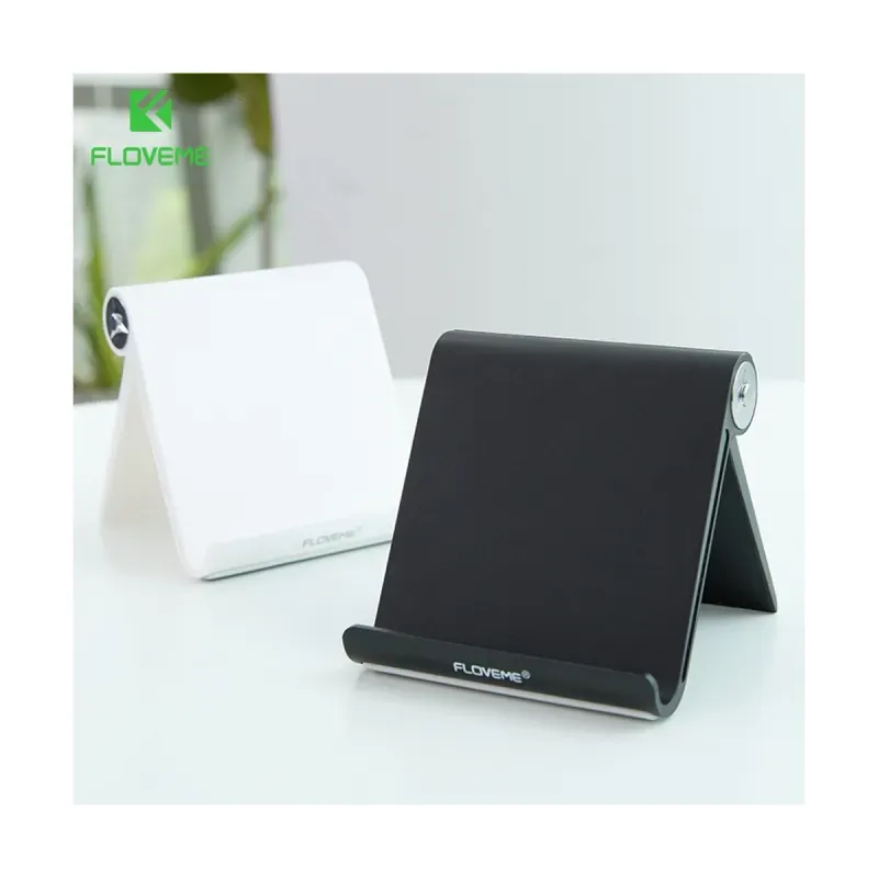 Laptop, Telefoane si Tablete - Telefoane mobile si accesorii - Accesorii Telefoane - Suport si docking telefoane - Suport birou masa telefon mobil tableta Floveme banda silicon anti alunecare, se modeleaza la unghi 0 - 100 grade, Negru - Infinity.ro