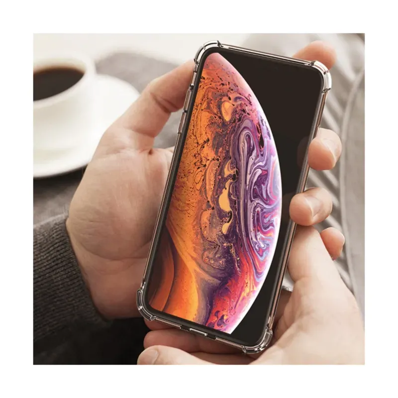 Laptop, Telefoane si Tablete - Telefoane mobile si accesorii - Accesorii Telefoane - Huse telefoane - Husa telefon iPhone X, Envisage, compatibil cu iPhone X, Luxury A+, Bumper din silicon si trasparenta cu dubla protectie - Infinity.ro