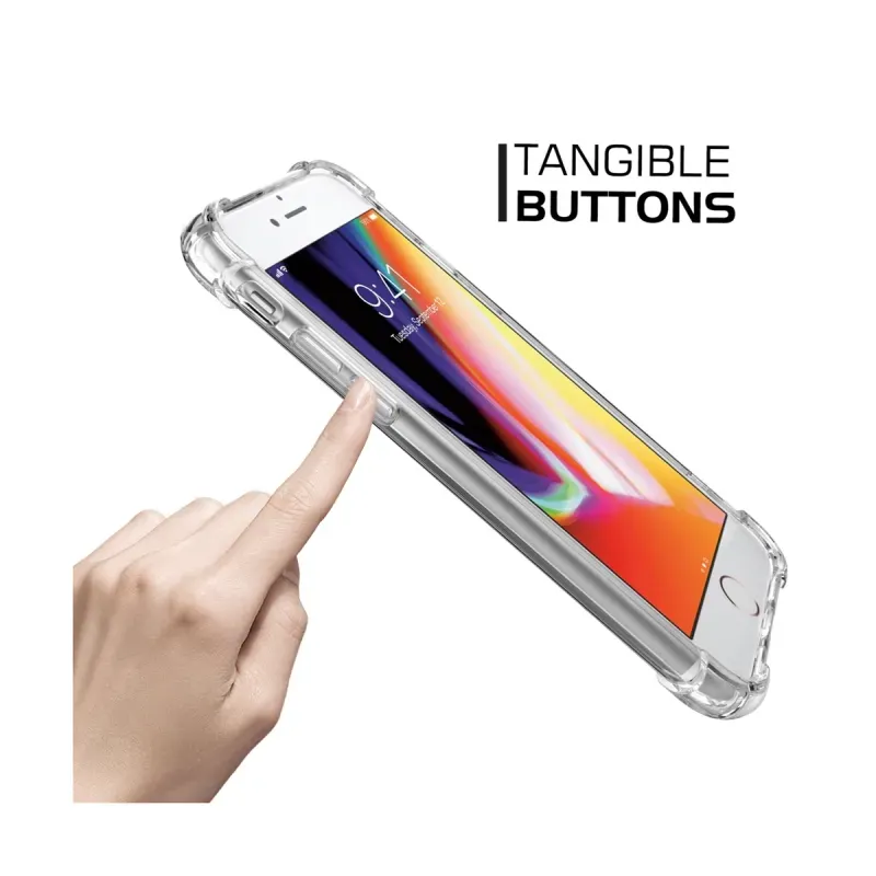 Laptop, Telefoane si Tablete - Telefoane mobile si accesorii - Accesorii Telefoane - Huse telefoane - Husa telefon iPhone X, Envisage, compatibil cu iPhone X, Luxury A+, Bumper din silicon si trasparenta cu dubla protectie - Infinity.ro