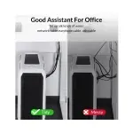 PC, gaming si accesorii - Retelistica - Cabluri si accesorii - Organizator cabluri, cu arici TOPK 5m, Birou PC Retea Office, negru - Infinity.ro